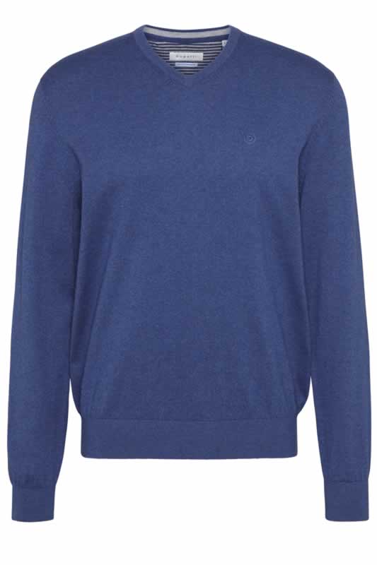 BUGATTI V NECK JUMPER – Dowd Mens Wear Drogheda